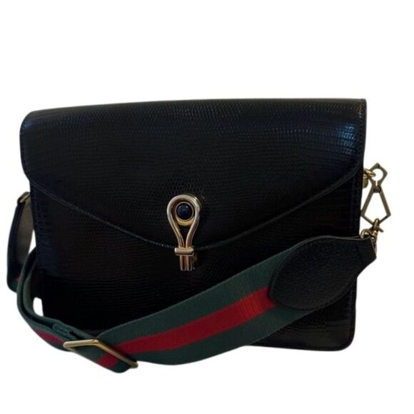 Stylish Green and Red  Bag Strap - Picture 6 of 6